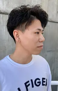 メンズカット+眉WAX