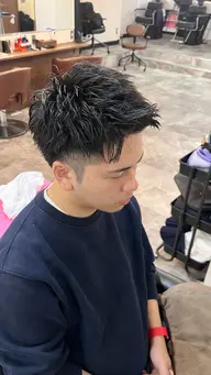 カット＋眉カット＋ヘッドスパ¥5500​〜​【新宿/刈り上げ/韓国風/眉カット/ヘッドスパ】