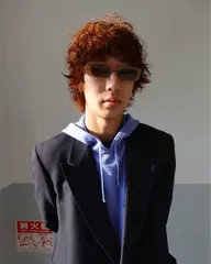 デザインメンズカット+トレンドパーマ+トリートメント