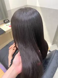 カット＋表面縮毛矯正＋3stepトリートメント