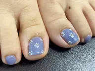 (オフ有り)【FOOT】親指2本アート(フットTr付)