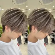 カット+カラー+ブリーチ