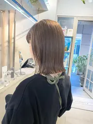 【ご新規様限定クーポン🍑🗣️】カット+ケアカラー+Aujuaトリートメント ケアプロ使用♡