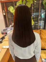 🤍🫧髪質改善ストレート＋カット