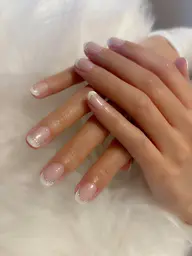 オフ込み💅フレンチ ラメライン🌟
