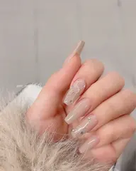 【 持込OK🎀 】4本アート🤍🫧　¥9,100→¥7,980