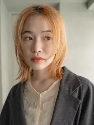 🌙【Open記念クーポン】🌙透明感No1！カット＋ブリーチダブルカラー最新トリートメント付き🫧/新宿三丁目