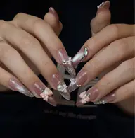 【練習モデル】チップ長さ出しアートやり放題 指定シール、スートン付け放題🩷