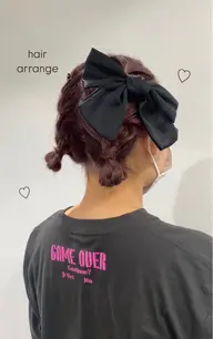 ［ヘアセット✨🐈］結婚式等のお呼ばれhairに…🤍