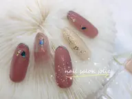 ハンド初回オフ無料ジェルネイル定額☆コース ケア*甘皮処理