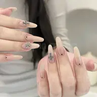 『チップ長さだし』持ち込みデザイン(アート6本まで)¥10990 (メンズ予約可)