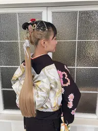💐着物ヘアセット💐[⚠️時間相談のため補足説明をご確認ください！]