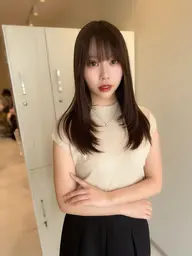 🔴🟢 何度でも利用可【感動のさらつや】似合わせカット+縮毛矯正