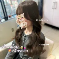 【🩰盛れる顔まわりカット付き】後れ毛前髪カット+ケアカラー🥣+4step Aujua treatment♡韓国ヘア