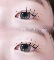 【当日予約限定‼️】『持ち1.5倍❓LEDエクステ』💞フラットラッシュ100本💞束感コーティングお仕上げ🪄︎︎