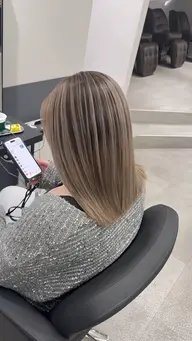 ブリーチ➕バレイヤージュ✨➕【最高級フローディア4stepTR✨🌈】