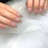 【指先が綺麗に見える◎】ラメグラ♪《オフケア込》