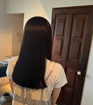 酸性ストレートパーマ＋カット