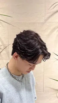 【今流行りNo.1】メンズカット＋フェザーパーマ🪽🕊️