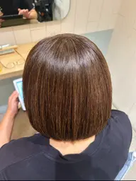 カット（ショート•ボブ）＋髪質改善カラー+3stepトリートメント