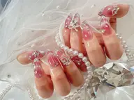 『平日予約限定』持ち込みデザイン　パーツつけ放題100分(アート6～8本) 新規フィルインオフ無料