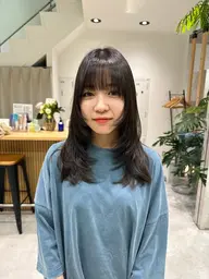 🔅初回限定🔅レイヤーカット＋カラー　❕2回目以降も割引クーポンあり❕⚠️ブリーチ無し、ロング料金あり