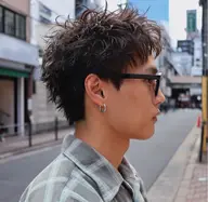 ☀️２回目以降☀️日々のセットを大幅時短！🎧　メンズカット➕パーマ