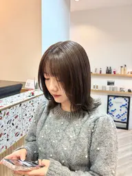 🌟韓国風ベージュカラー🤍➕集中ケアトリートメント🥣