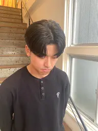 メンズカット💎センターパート✨️