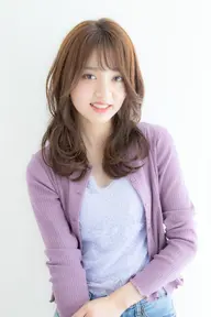 💫カット+低ダメージの低温デジタルパーマ💕+カラー+1STEPスチームトリートメント✨