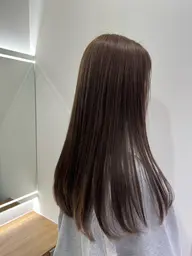 〝SUMMER限定🌻〟【透明感カラー】➕【集中ケアトリートメント】➕【ブロー】指通りのいい仕上がりに💫