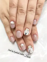 オフ無しワンカラー、ラメグラ