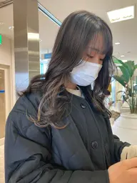 【 デザインを楽しめる🎀 】 イヤリングカラー（全体カラー込み）➕1stepトリートメント✨