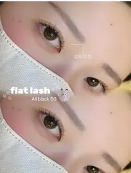 【フラットラッシュ】上８０本　オフ無料