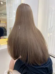 デザインカット＋ブリーチレスダブルカラー+極上トリートメント