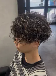 メンズ シャドウパーマ