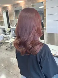 カット＋ブリーチなしダブルカラー