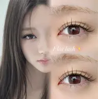 🎀🫧【フラットラッシュ最低保証80本モデルさん募集】⚠️付け足し不可/オフ不可