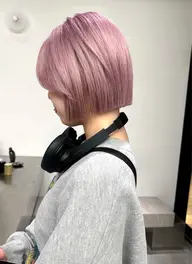 💡ご新規様限定💡Wcolor (全頭ブリーチ＋カラー)🥣‪《Aujuaｸｲｯｸトリートメント付き》