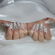 ❤️人気NO.1❤️【チップ長さだし】デザインやり放題&パーツ付け放題🎀