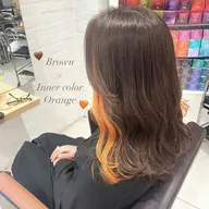 インナーカラー◎さりげないおしゃれに🌟