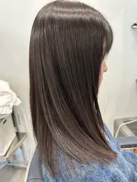 カット+髪質改善ストレート+トリートメント
