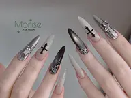 口コミ投稿で特別価格⭐チップ長さだし⭐持ち込みデザイン×限定パーツ付け放題