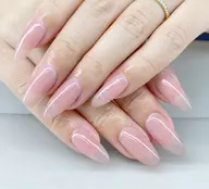 モニター募集 チップ長さ出し10本 ワンカラーorラメグラデーション 午前のみ予約可能