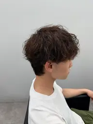 【白髪染めも可‼️】メンズカット+カラー（ブリーチなし）🎨🎨