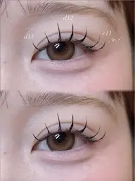 ｡✧｡･ﾟ上まつ毛エクステ140本【flat lash】(コーティング付)