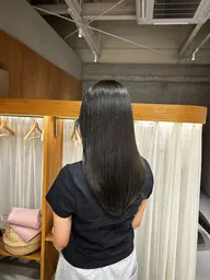 カット+髪質改善ストレート(縮毛矯正)+トリートメント
