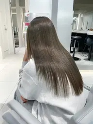 【話題のブリーチなし】Wカラー＋CMCトリートメント/ナチュラルな透明感出したいならこちら💁