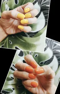 オフなし ジェルネイル ワンカラー仕上げ