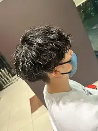 🔗メンズカット&波巻きパーマ🔗